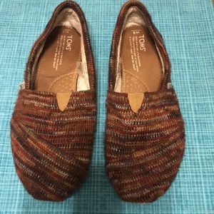 Toms Sweater Knit Fleece-Lined Shoes - Women’s 8